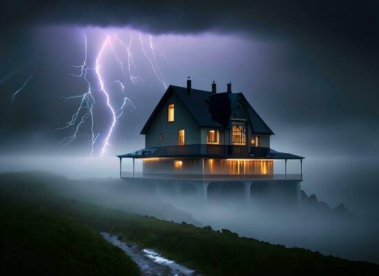 house-near-the-beach-with-lightning-photo-4