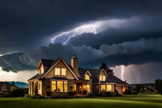 lightning stike house 9-2