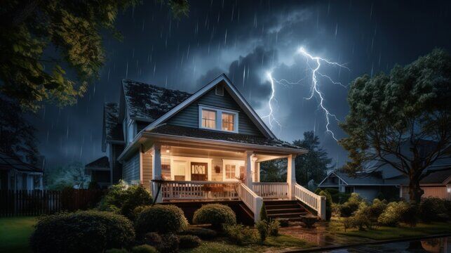 lightning strike house 6-4
